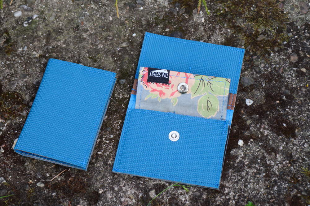 Upcycling Geldbeutel aus Schulturnmatte – Bild 2