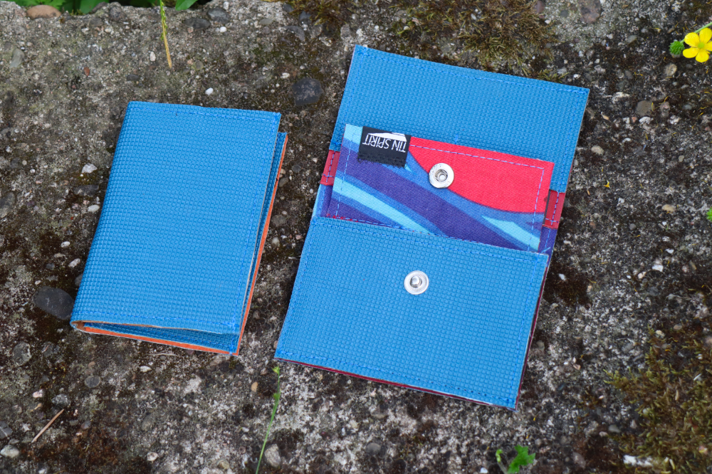 Upcycling Geldbeutel aus Schulturnmatte – Bild 2