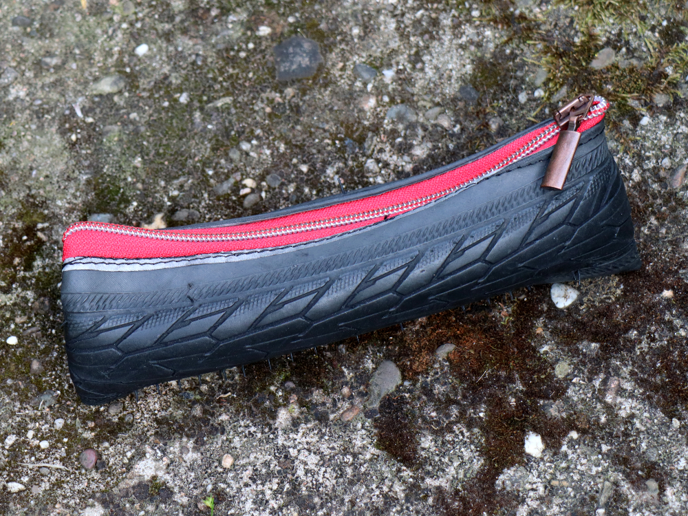 Mäppchen aus Fahrradreifen – Bild 2